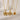 Retro Flower Pendant Gold Zircon Necklace