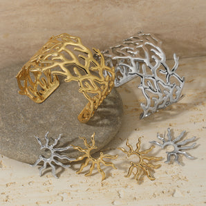 Elegant Modern Streetwear 16K Gold Jewelry