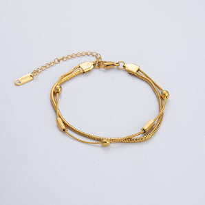 Retro Waves  Stainless Steel Bracelets In Bulk