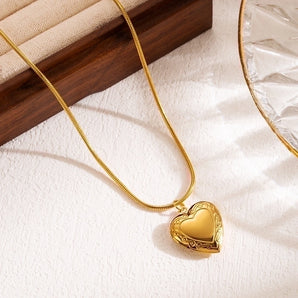 Bow Knot Gold Silver Snake Necklace