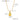 Vintage Geometric Pearl Gold Pendant Necklace