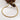Jewelry beaded solid color gold jewelry set.